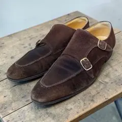 Trading Post別注 ユニオンロイヤル スエードモンク 日本製25