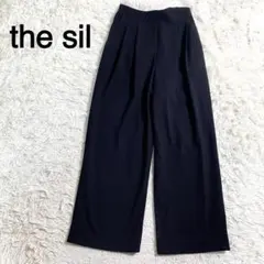 パンツ 黒 ストレート