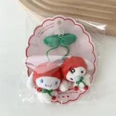 新品未使用 サンリオ さくらんぼ マスコット シナモロール