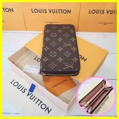 ⭐️使用少⭐️ ルイヴィトン モノグラム ジッピーウォレット ローズバレリーヌ