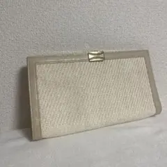 クラッチバッグ ベージュ系 パーティーバッグ