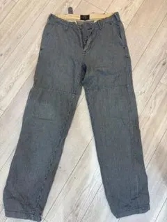 BEAMS ヴィンテージ　ヒッコリーストライプパンツ　00sのサムネイル