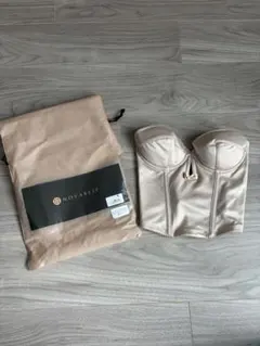 新品 NOVARESE B65 ショートビスチェ ロイヤルベージュ