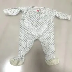 水玉模様ロンパース 60〜70くらい