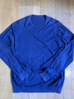 the POOL aoyama ネイビー クルーネック セーター 藤原ヒロシ