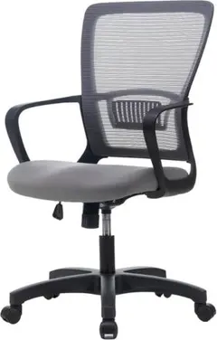 グレー メッシュ オフィスチェア