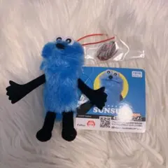 パペットスンスン アクリル付きマスコット ぬいぐるみ ダイナー ストラップ