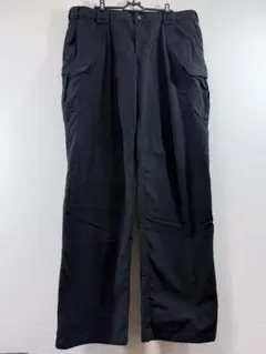 5.11 TACTICAL カーゴパンツ 黒 リップストップ 大きいサイズのサムネイル