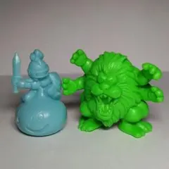 ドラゴンクエスト消しゴム 見切り 稀少(スライムナイト.キングスライム