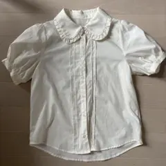 apres jour フリルパフスリーブ半袖シャツ