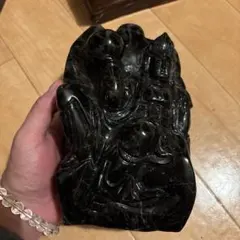 希少品！ネイティブ サンタクララ黒壷 プエブロアメリカアンティーク
