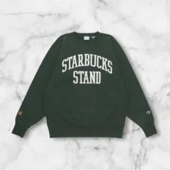 【即完売品】Starbucks BEAMS championリバースウェーブ　L
