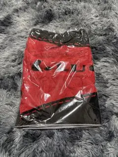 ルーセント タオル 新品未使用 赤 黒 バスタオル 大きめのタオル