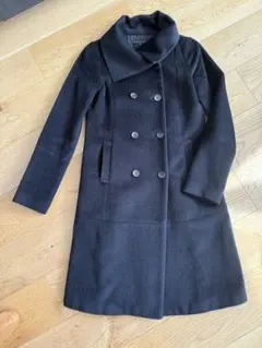 再値下げ！美品⭐︎theory アンゴラダブルブレスト ロングコート⭐︎サイズ2