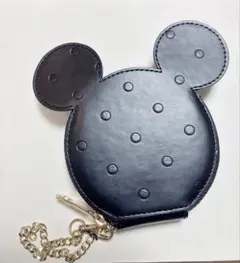 ミッキーマウス コインケース ブラック