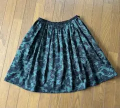 NOLLEY'S フラワープリント フレアスカート