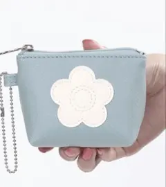 MARY QUANT カラフルファンファーレ 舟型ポーチミニミニ ライトブルー