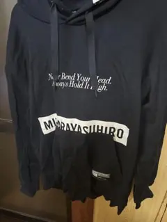 GU MIHARAYASUHIRO パーカー ブラック XL