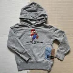 スーパーマリオ パーカー サイズ120