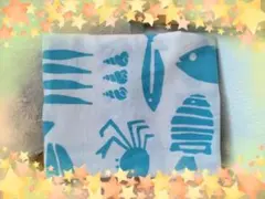 【日本製❥　綿100%❥海洋生物デザイン 】　手ぬぐい