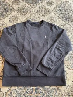 POLO RALPH LAUREN ダークグレー トレーナー M