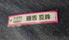藤吉夏鈴 櫻坂46 ネームタグキーホルダー Buddies 感謝祭 2025EX