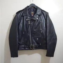 ★超美品★Schott６１３US　ワンスター　ライダースジャケット　４０　米国製