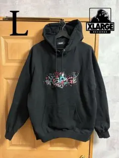 【完売品】XLARGE TURN THE MUSIC ON HOODEDのサムネイル