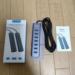 【新品同様】ABFCRITW 7ポート USB 3.0 ハブ　1.8メートル②