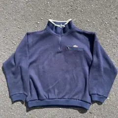 00s LACOSTE ラコステ ハーフジップ ニット 短丈 archive