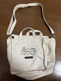 ミ*ー様 ちいかわ　ハチワレ　うさぎ キャンバスバッグ しまむら