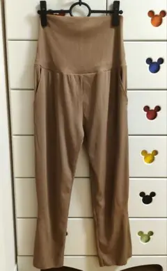 接触冷感 フリーカット マタニティパンツ 産後兼用