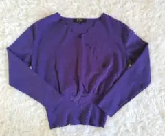 美品⭐️COUP DE CHANCE（クードシャンス）カシュクール ニット