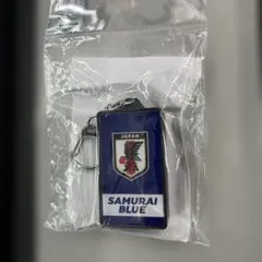 日本代表 SAMURAI BLUE LEDライトキーホルダー