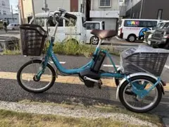 ほぼ未使用 ブリヂストン ワゴン 三輪自転車 ※梱包発送たのめる便 E