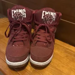 レア　美品　ユーイング　Ewing バスケ リュック　バーガンディ　アメリカ製 レア 美品 ユーイング Ewing バスケ リュック バーガンディ