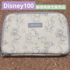 Disney100 マルチケース ミッキー＆ミニー マルチポーチ 通帳ケース