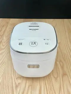 【2024年製】SHARP 炊飯器 KS-CF05B-W ホワイト 3合のサムネイル