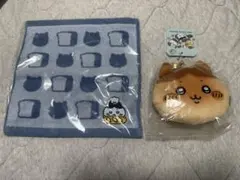 ちいかわベーカリー ハンカチ ハチワレ　パンみたいなおかおポーチ