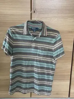 Polo by Ralph Lauren ストライプポロシャツ M