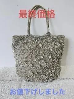 ANTEPRIMA アンテプリマ ワイヤーバッグ 花モチーフ シルバー - メルカリ