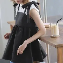 【titivate】ふくれジャガードリボントップスのサムネイル