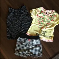 古着 子ども服 女の子 まとめ売り トップス ショーパン 110