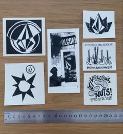 VOLCOM ステッカー 6枚セットのサムネイル