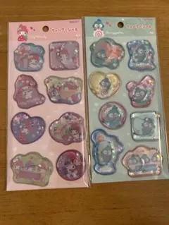 サンリオ　マイメロ　ハンギョドン　ウォーターシール　2種セット　正規品