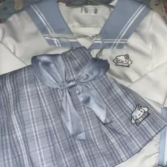 シナモロール セーラー服 上下セット