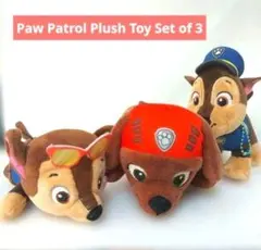 パウ・パトロール ぬいぐるみセット 3体 PATROL