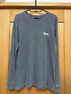 Stussy グレー 長袖カットソー Sサイズ シャドーマンのサムネイル