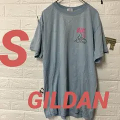 GILDAN ライトブルー Tシャツ 【S】 ユニセックス◎