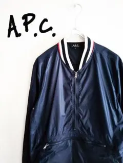 D222346 A.P.C. ハーフジップナイロンプルオーバーのサムネイル